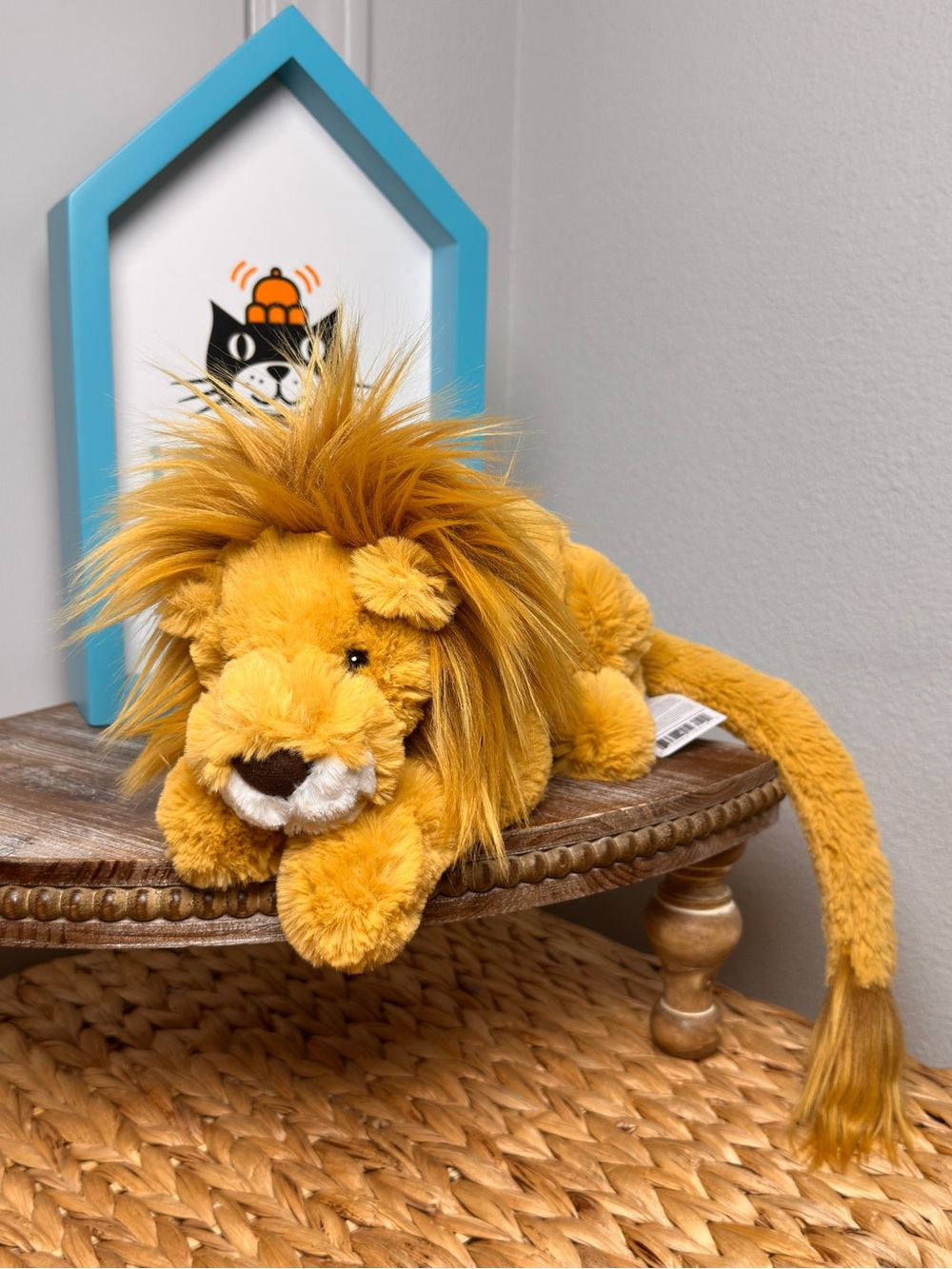 Jellycat Little Louie Lion / BNWT / Retired / VHTF, Pristine condition!